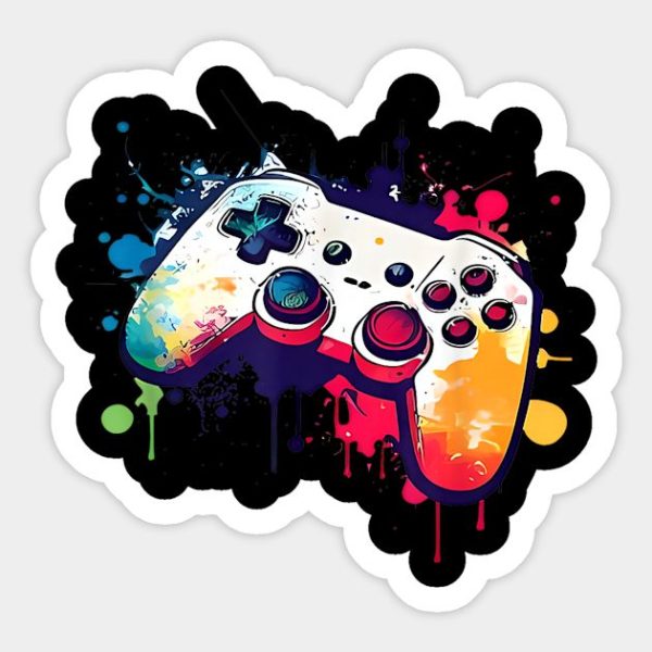 Level-Up Gaming Sticker